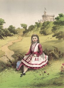 Prinsesse Louisa Victoria av Wales av English School