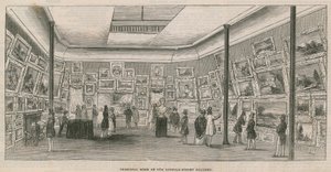 Hovedrommet til Suffolk Street Gallery av English School