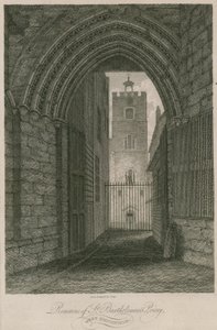 Priory of St Bartholomews, Smithfield av English School