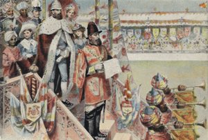 Proklamasjon av dronning Victoria som keiserinne av India av English School