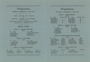 Program for den første internasjonale Rodeo av English School