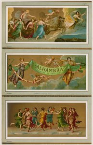 Kampanjehefte for Alhambra Theatre of Varieties, London av English School