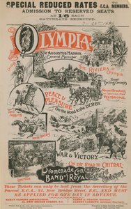 Kampanjeplakat for Olympia, 28. mars 1896
