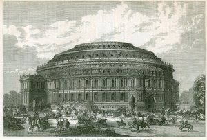 Foreslått Royal Albert Hall av English School