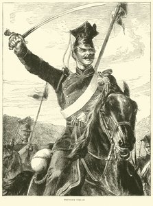 Preussisk Uhlan, juli 1870 av English School