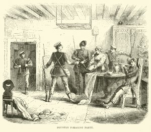 Preussisk fôrfest, mars 1871 av English School