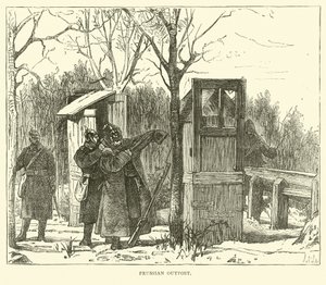 Den prøyssiske utposten, september 1870 av English School