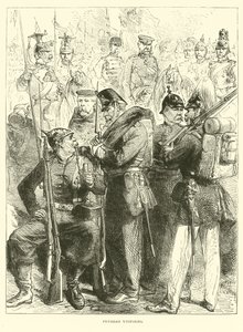 Preussiske uniformer, august 1870 av English School