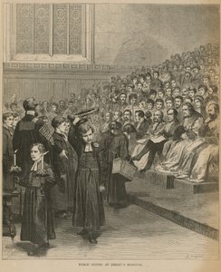 Offentlig kveldsmat på Christs Hospital av English School
