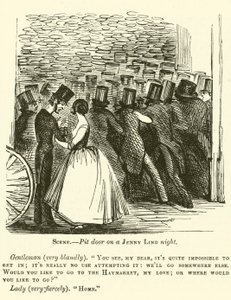 Punch tegneserie: Jenny Lind av English School