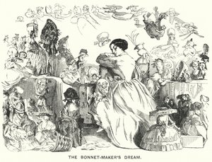 Punch tegneserie: The Bonnet-Maker