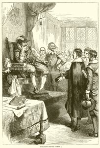 Puritanere før James I av English School