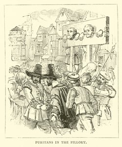 Puritaner im Pranger von English School