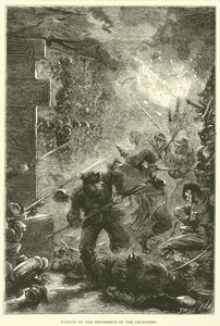 Forfølgelse av opprørerne i katakombene, mai 1871 av English School