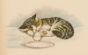 Pussy Cat (chromolitho) av English School
