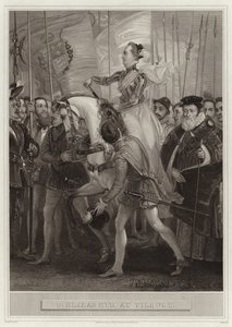 Q Elizabeth på Tilbury av English School