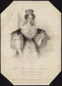 Dronning Adelaide av Storbritannia av English School