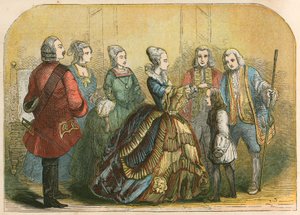 Dronning Anne rørte Dr Johnson, da han var gutt, for å kurere ham for scrofula av English School