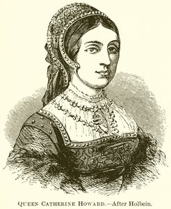 Dronning Catherine Howard av English School