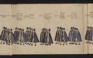 Begräbnisprozession von Königin Elisabeth I.