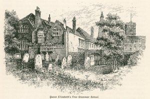 Queen Elizabeths Free Grammar School, St Saviours, Southwark av English School