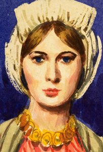 Dronning Isabella av Frankrike av English School