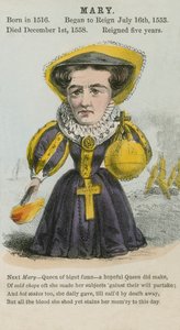 Queen Mary (akvatint) av English School