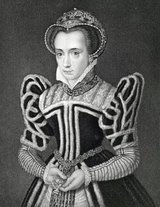 Dronning Mary (gravering) av English School