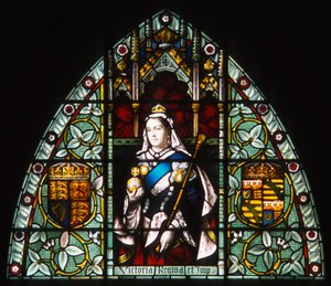 Dronning Victoria, ca. 1873 av English School