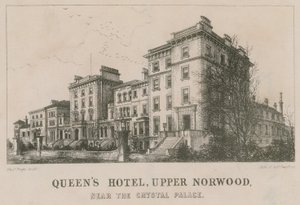 Queens Hotel, Upper Norwood, nær Crystal Palace av English School