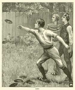 Quoits (gravering) av English School