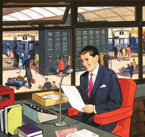Railway Station Announcer av English School
