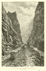 Jernbane i Rocky Mountains, Canada av English School