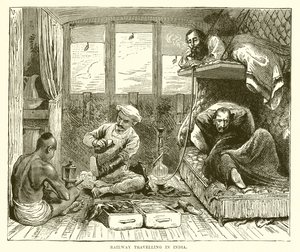 Jernbanereise i India av English School