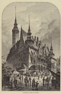 Rathaus, Brief, i Schlesien (gravering) av English School