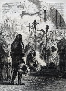 Mottakelse av James II i Dublin, publisert i 
