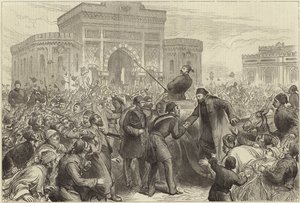 Mottakelse av Osman Pasha på Serskierate av English School