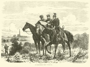 Rekognosering nær Strasburg, september 1870 av English School