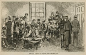 Rekruttering: Venter på å bestå legeundersøkelsen av English School