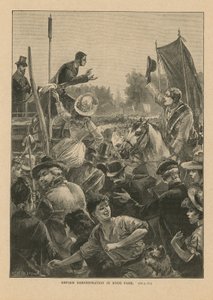 Reformdemonstrasjon i Hyde Park av English School