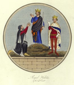 Regal vaner fra det 14. århundre av English School
