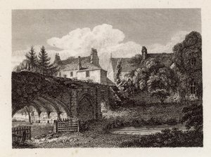 Rester av Eltham Palace, Kent av English School
