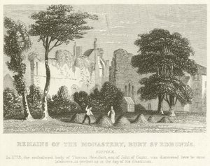 Rester av klosteret, Bury St Edmund