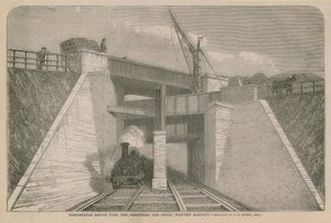 Bemerkelsesverdig bro over Brentford og Great Western Railway av English School