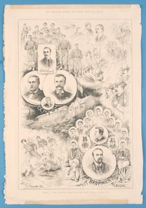 Renton vs. West Bromwich Albion, fra The Illustrated Sporting and Dramatic News, 2. juni 1888 av English School