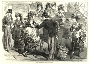 Representative Derby Women: The professional waggonette av English School