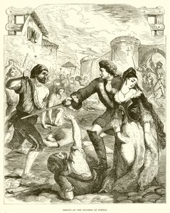 Redning av hertuginnen av Popoli av English School