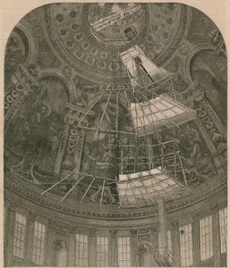 Restaurering av maleriene i St Pauls Cathedral av English School
