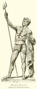 Retiarius (Gjenopprettet). (Museum of Saint-Germain) av English School