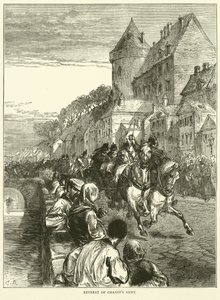 Retreat of Chanzys Army, januar 1871 av English School